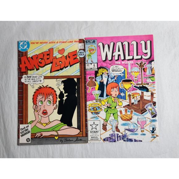 DC, Aireel, Marvel Star Comics Lot Of 6 (65 cent - $1.95) Pre-owned 1980's - Picture 3 of 6